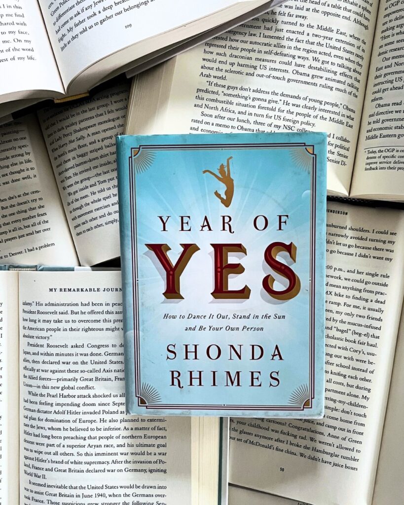 Shonda Rhimes’ Memoir “Year of Yes”